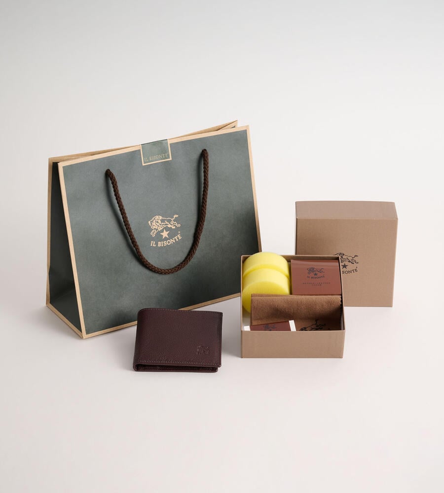 イルビゾンテ　財布　ケアクリームセット　未使用 セット】ウォレット＆ケアクリームセット | ショッピングバッグ