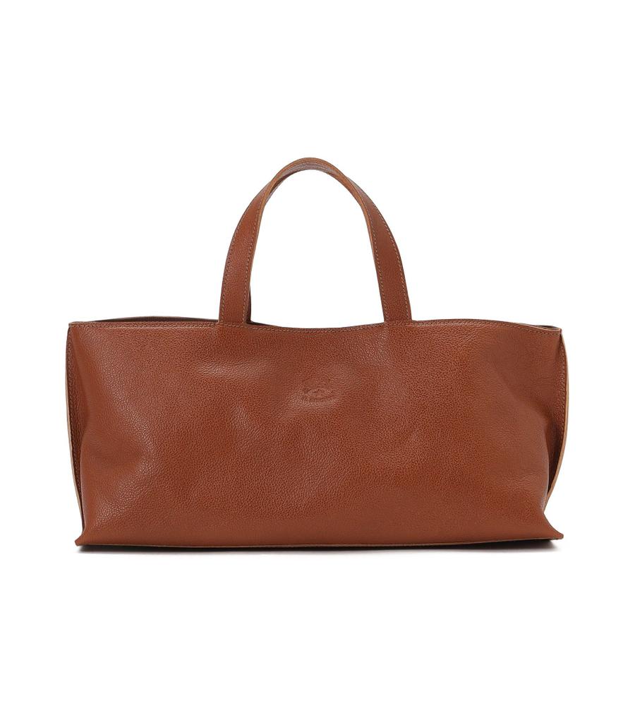 IL BISONTE イルビゾンテ トートバッグ ブラウン 茶 IL BISONTE イルビゾンテ バッグ 仕切り付きトート(レザー) 商品