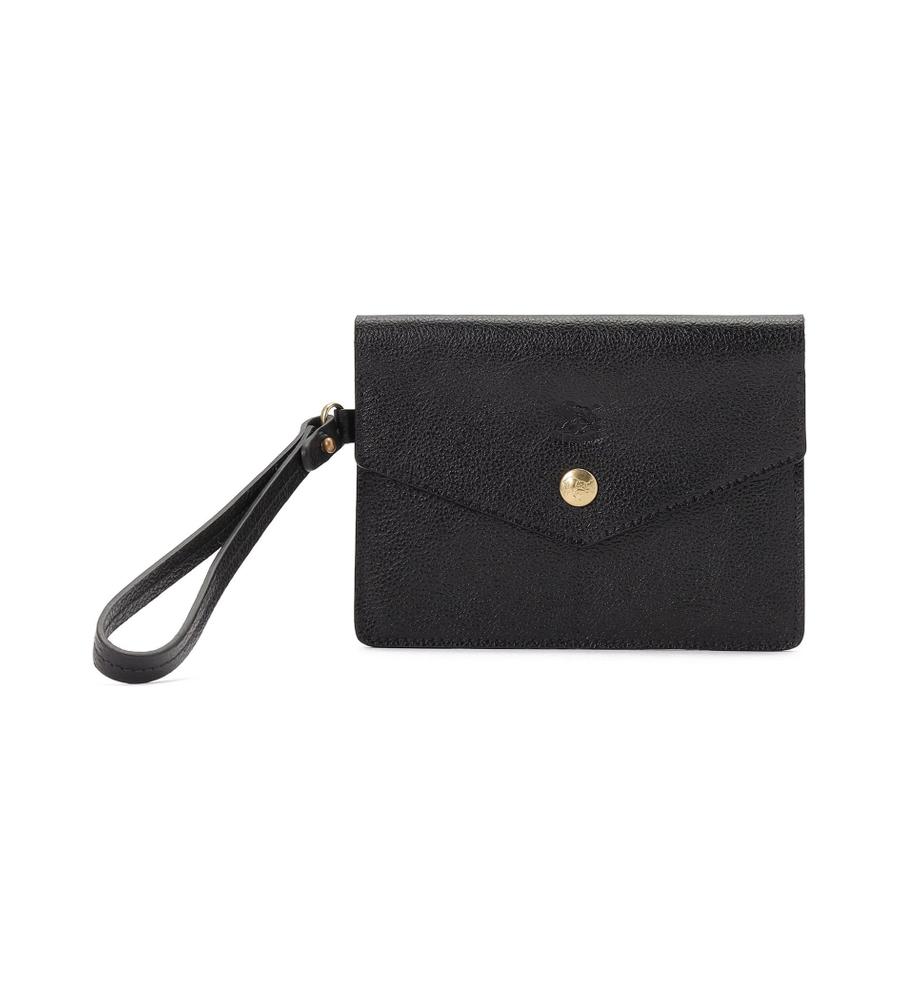 最終値下げ【未使用】IL BISONTE イルビゾンテ ブラックパスポートケース IL BISONTE / ORIGINAL LEATHER / ID CARD CASE（パスケース